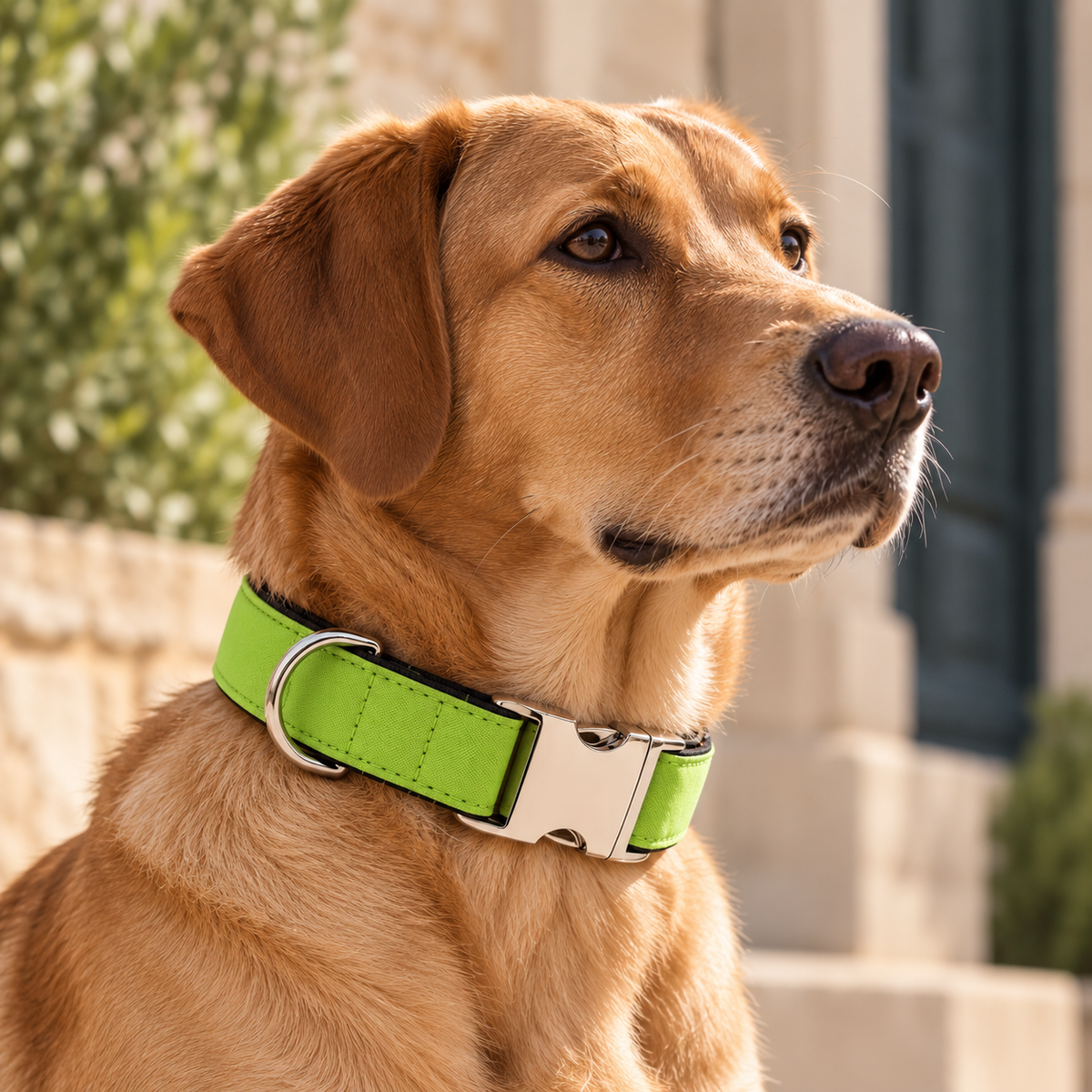 Collar para perro Gris