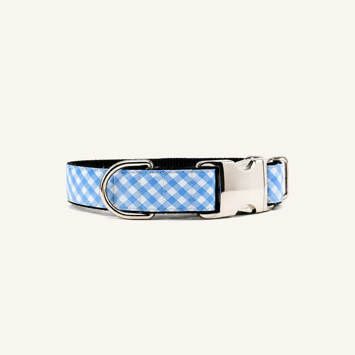Collar para perro Vichy Celeste de SIRKAWS